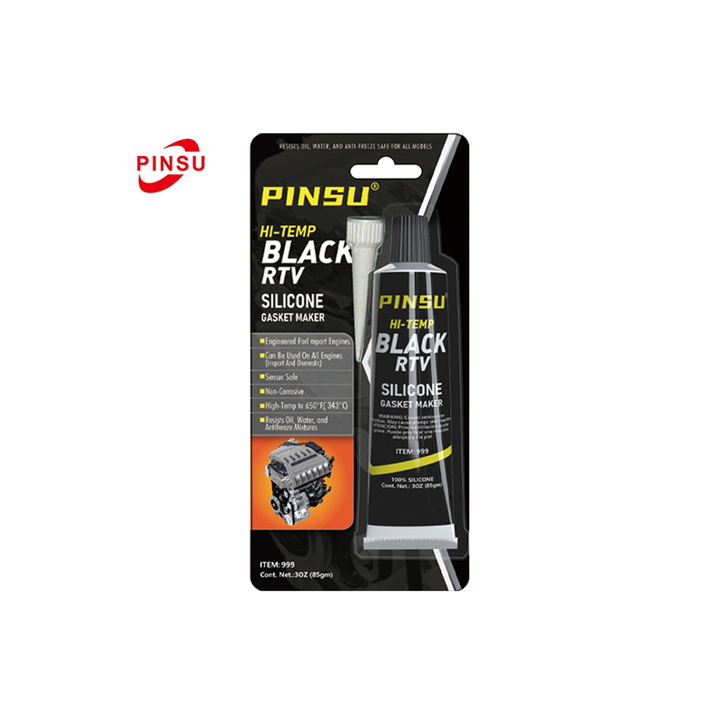 PINSU - Guarnizione in silicone resistente alle alte temperature RTV rosso/nero/grigio - Sigillante impermeabile di grado automobilistico/industriale PINSU - Guarnizione in silicone resistente alle alte temperature RTV rosso/nero/grigio - Sigillante impermeabile di grado automobilistico/industriale