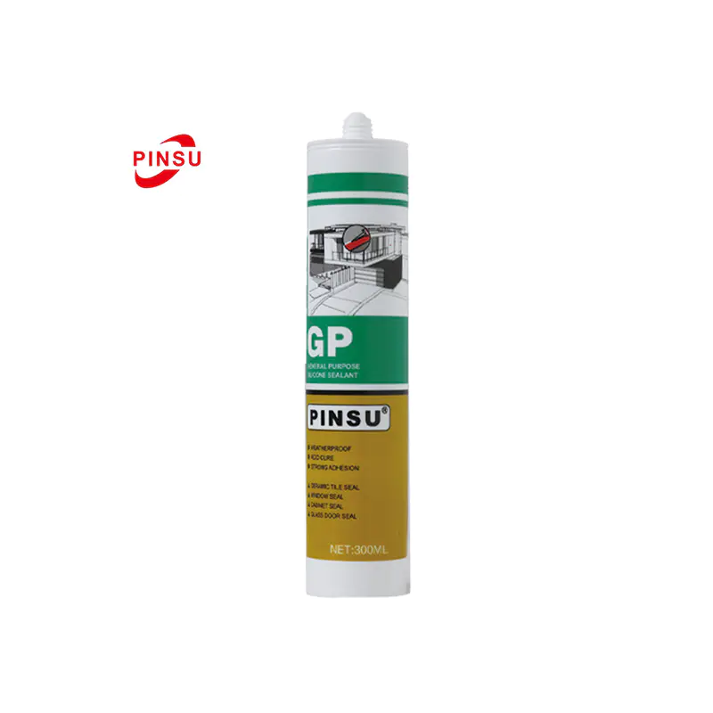 PINSU-GP Sigillante siliconico acetico per sigillatura di vetri e finestre